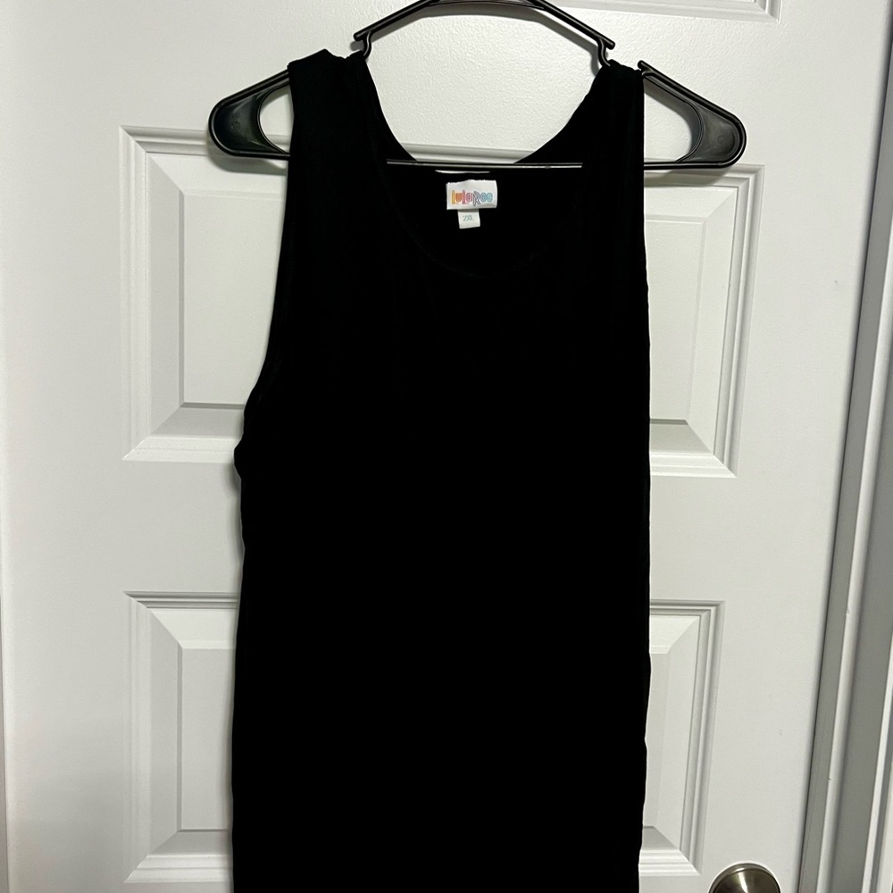 LuLaRoe Black Sleeveless Top